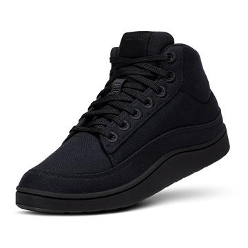 Altas Allbirds Canvas Pacer Mids Mujer Negras | PE4409NB