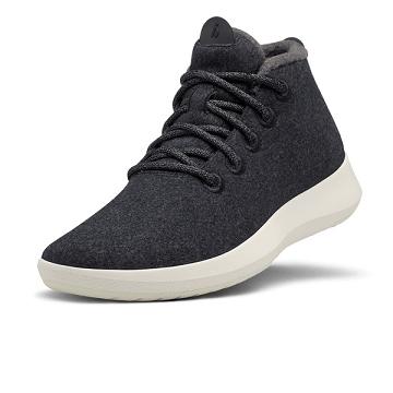 Altas Allbirds Lana Runner-up Mizzles Hombre Negras Blancas | PE4825GL
