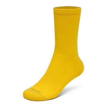 Calcetines Allbirds Anytime Crew Mujer Amarillo | PE4238FM