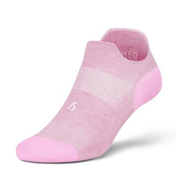 Calcetines Allbirds Trino® Sprinters Low Mujer Rosas | PE4252MA