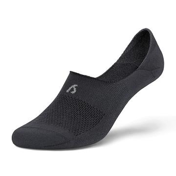 Calcetines Allbirds Trino® Sprinters No Show Mujer Negras | PE4251QZ