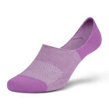 Calcetines Allbirds Trino® Sprinters No Show Hombre Moradas | PE4697CE