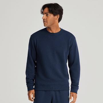 Camisas Allbirds R&R Sweat Hombre Azules | PE4747BC