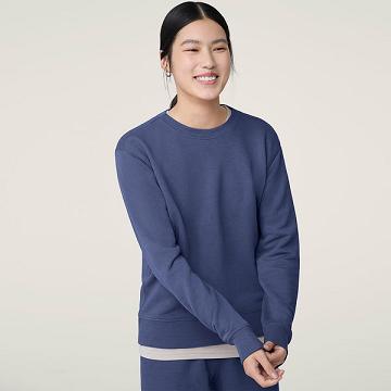 Camisas Allbirds R&R Sweat Mujer Azules | PE4296IS