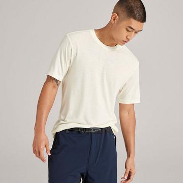 Camiseta Allbirds Sea Hombre Blancas | PE4770WY
