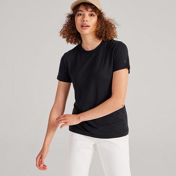 Camiseta Allbirds Sea Mujer Negras | PE4319PQ