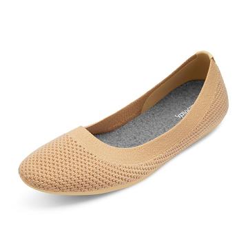 Flat Shoes Allbirds Tree Breezers Lux Mujer Marrones | PE4384VD
