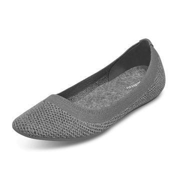 Flat Shoes Allbirds Tree Breezers Mujer Gris | PE4380QZ