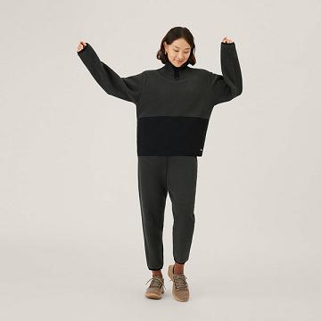 Pantalon Allbirds Fluff Fleece Mujer Negras | PE4291DN