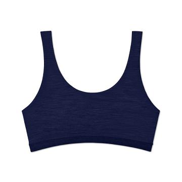 Ropa Interior Allbirds Trino® Bralette Mujer Azul Marino | PE4327WY