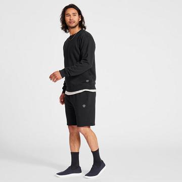Short Allbirds R&R Sweat Hombre Negras | PE4754JJ