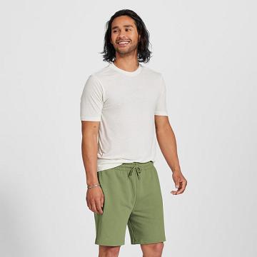 Short Allbirds R&R Sweat Hombre Verde | PE4753KI
