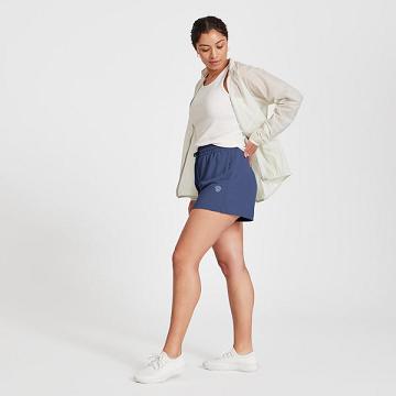 Short Allbirds R&R Sweat Mujer Azul Marino | PE4304MA