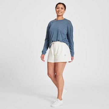 Short Allbirds R&R Sweat Mujer Blancas | PE4306HK