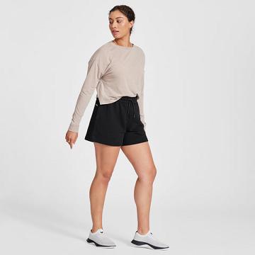 Short Allbirds R&R Sweat Mujer Negras | PE4305NB