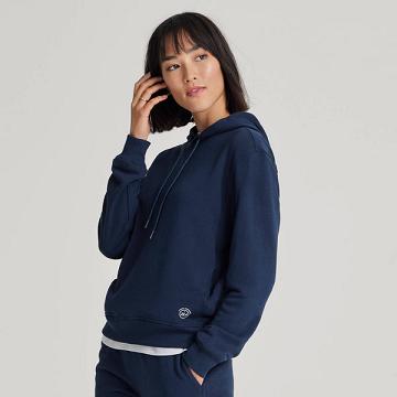 Sudadera con Capucha Allbirds R&R Mujer Azul Marino | PE4272TV