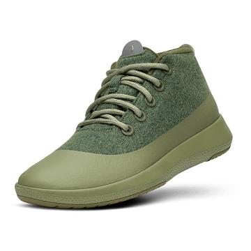 Waterproof Shoes Allbirds Lana Runner-up Mizzle Plus Hombre Verde Oliva | PE4813OR