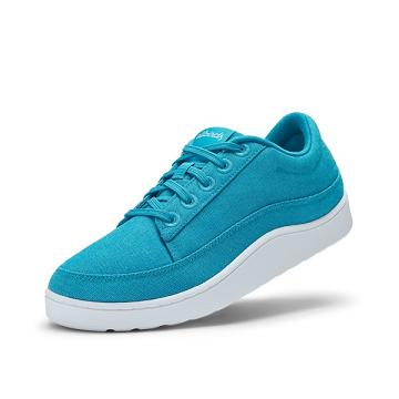 Zapatillas Allbirds Canvas Pacers Hombre Turquesa | PE5053SO