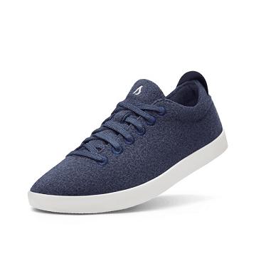 Zapatillas Allbirds Lana Pipers Hombre Azul Marino | PE5026FM