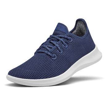 Zapatillas Allbirds Tree Runner Mujer Azules Blancas | PE4550FM