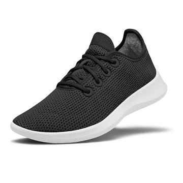 Zapatillas Allbirds Tree Runner Mujer Negras Blancas | PE4552SO