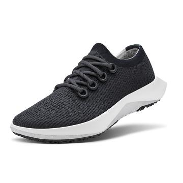 Zapatillas Running Allbirds Tree Dasher 2 Mujer Negras Blancas | PE4429RW