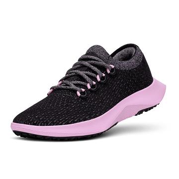 Zapatillas Running Allbirds Tree Dasher 2 Hombre Negras Rosas | PE4860SO