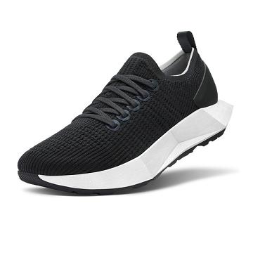 Zapatillas Running Allbirds Tree Flyers Hombre Negras Blancas | PE4870WY