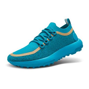 Zapatillas de Senderismo Allbirds Trail Runner SWT Mizzles Hombre Turquesa | PE4842TV