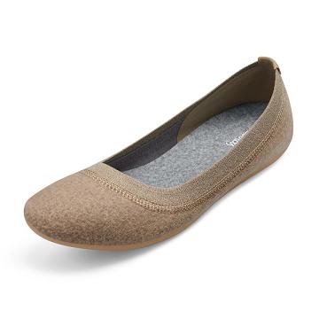 Zapatos Slip On Allbirds Lana Breezers Lux Mujer Kaki | PE4513NB