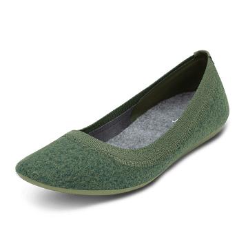 Zapatos Slip On Allbirds Lana Breezers Lux Mujer Verde Oliva | PE4514HK