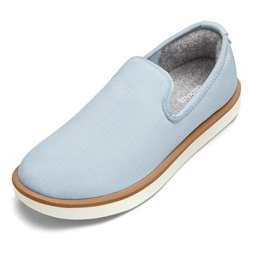 Zapatos Slip On Allbirds Lana Lounger Woven Hombre Azules | PE4970WY