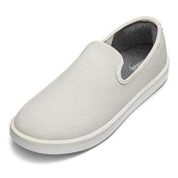 Zapatos Slip On Allbirds Lana Lounger Woven Hombre Blancas | PE4971QZ