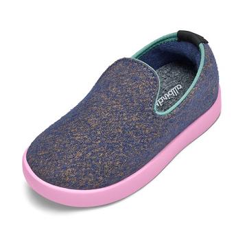 Zapatos Slip On Allbirds Smallbirds Lana Loungers Niños Azules | PE4181KI