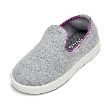 Zapatos Slip On Allbirds Smallbirds Lana Loungers Niños Plateadas | PE4182JJ