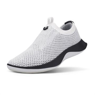 Zapatos Slip On Allbirds Tree Dasher Relay Hombre Blancas Negras | PE4935SO