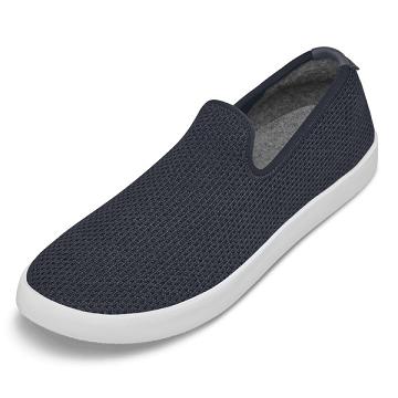 Zapatos Slip On Allbirds Tree Loungers Mujer Azul Marino | PE4532TV