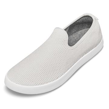 Zapatos Slip On Allbirds Tree Loungers Mujer Blancas | PE4533RW